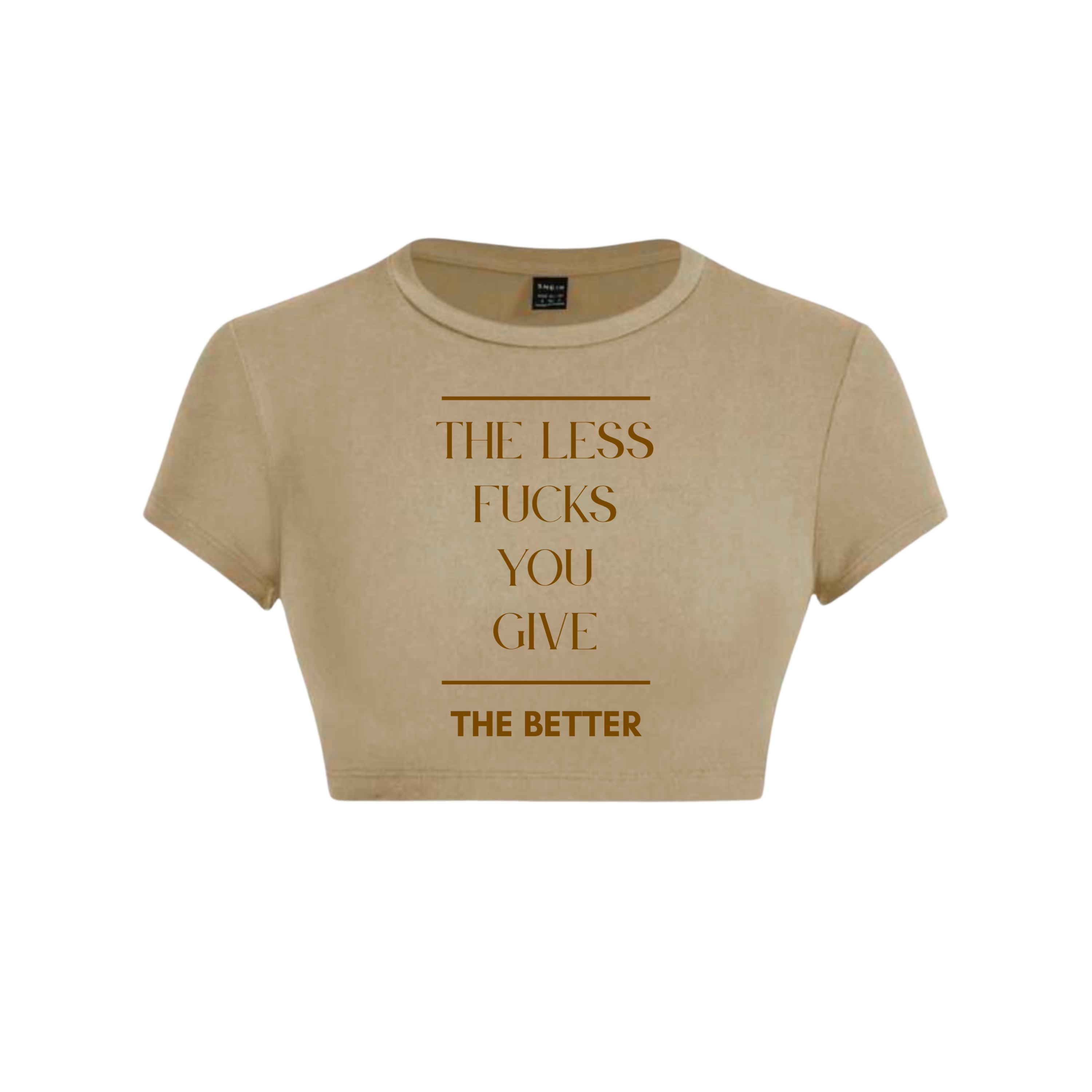 The Less F*cks You Give, The Better